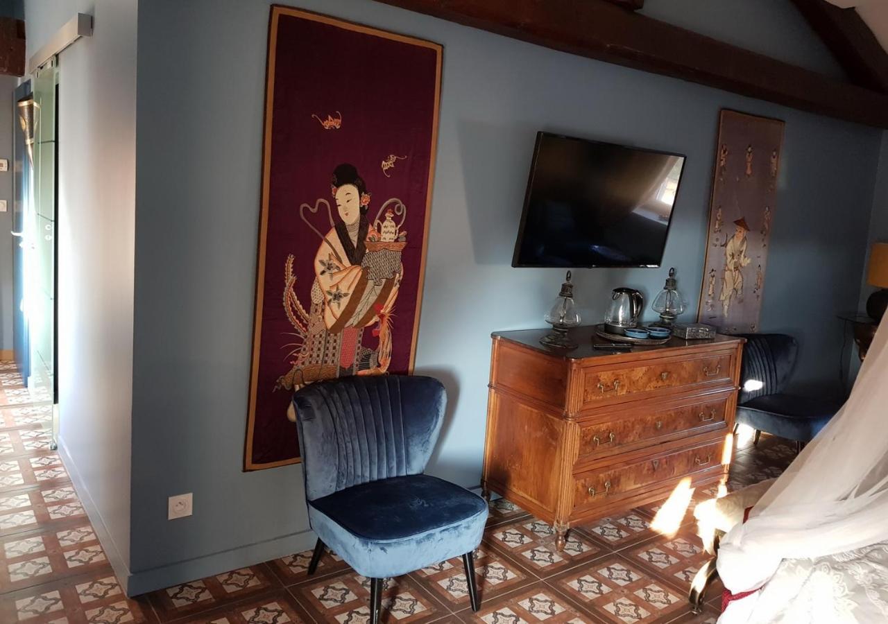 Poncins 샤토 데 페리송 B&B 외부 사진